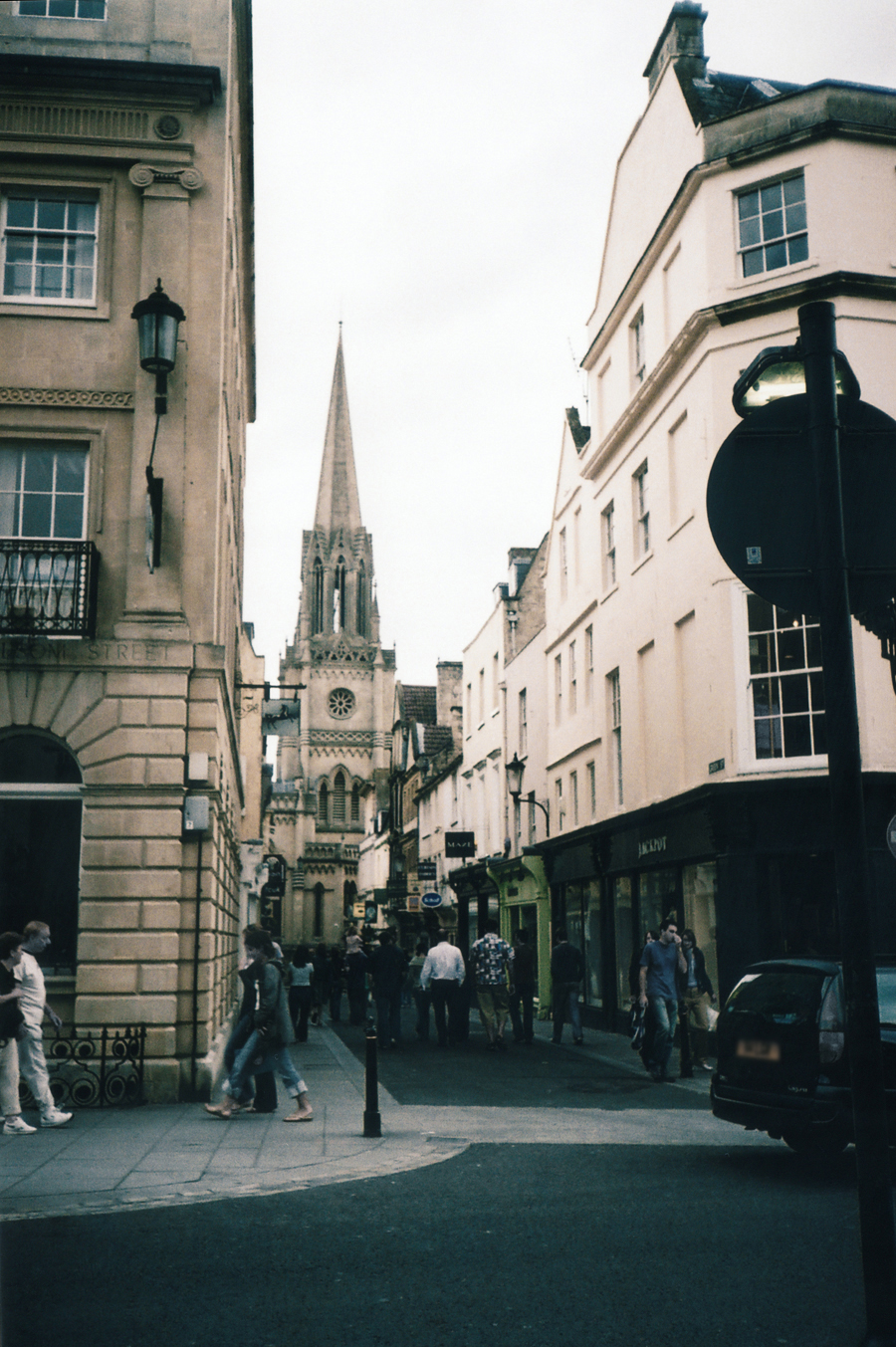 Bath, UK, town centre