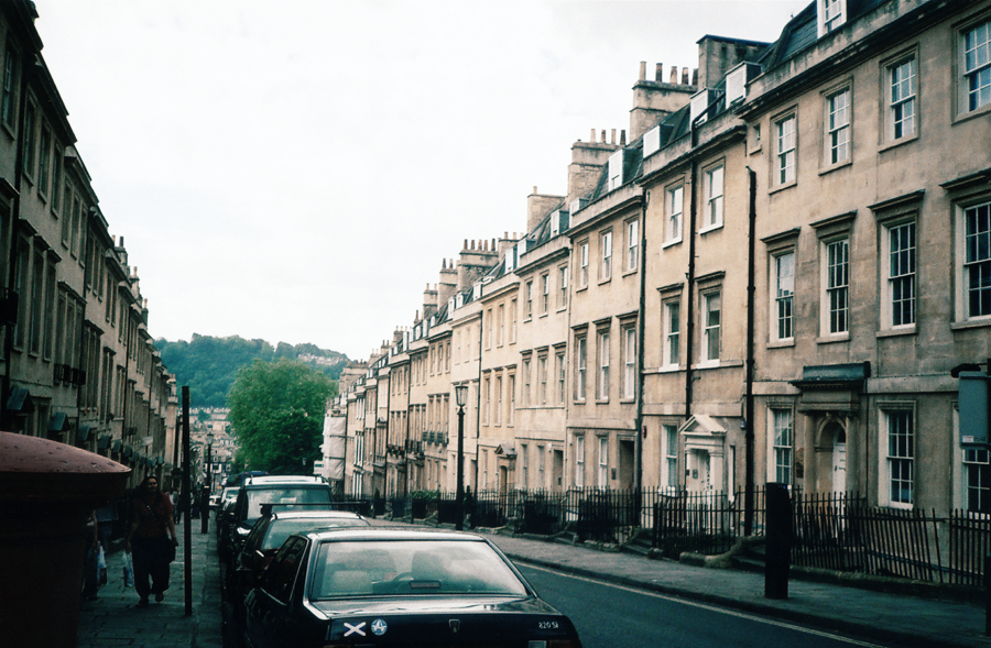 Bath, UK, Georgian streets as in Jane Austen's two novels