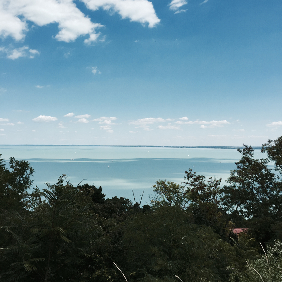 A fave spot at beautiful Lake Balaton: the Tihany peninsula