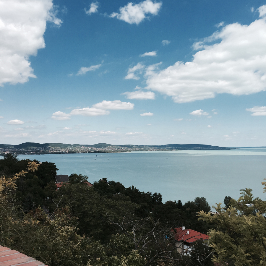 Lake Balaton view from Tihany, Hungary