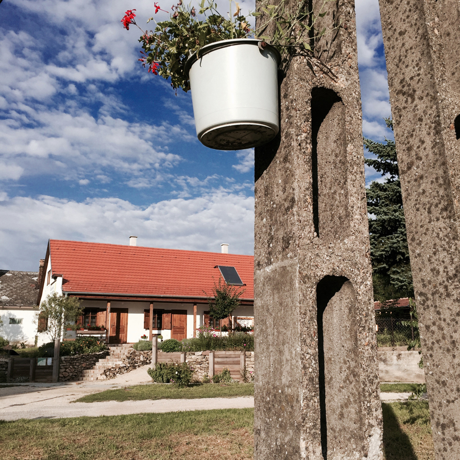 traditional country house near lake Balaton, Hungary