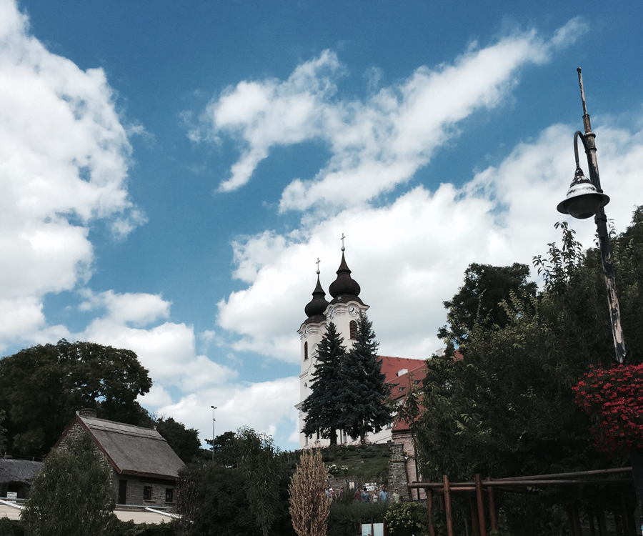 Tihany Abbey on Lake Balaton