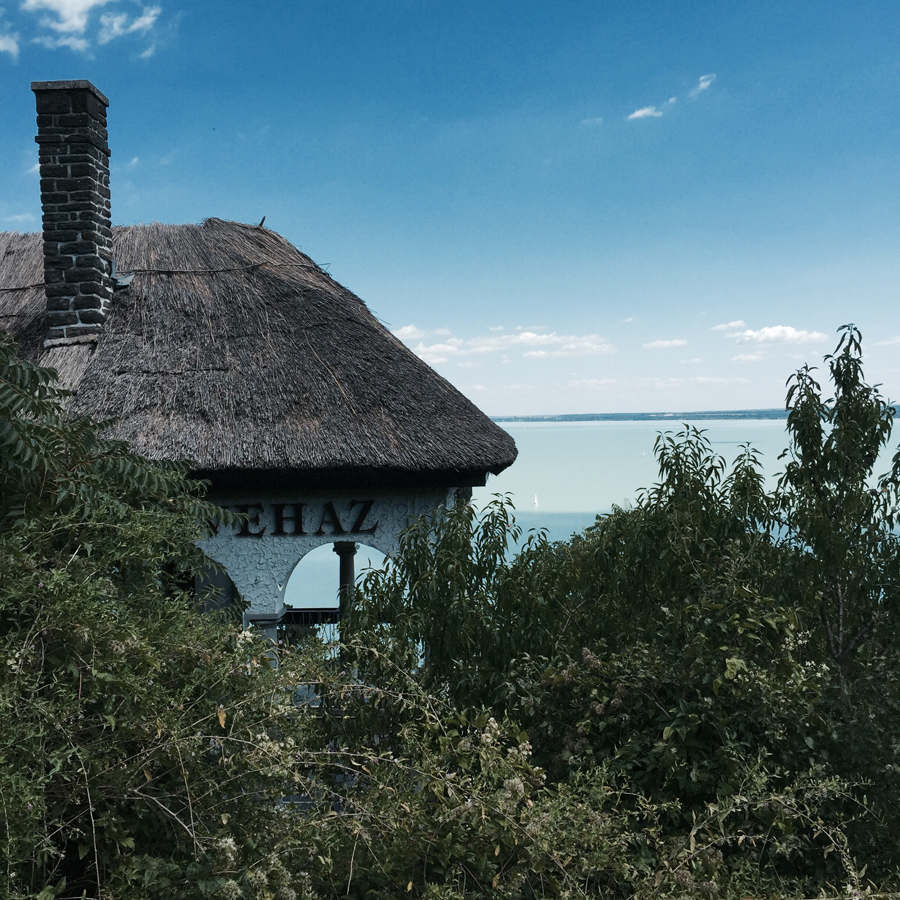 Lake Balaton view from Tihany, Hungary