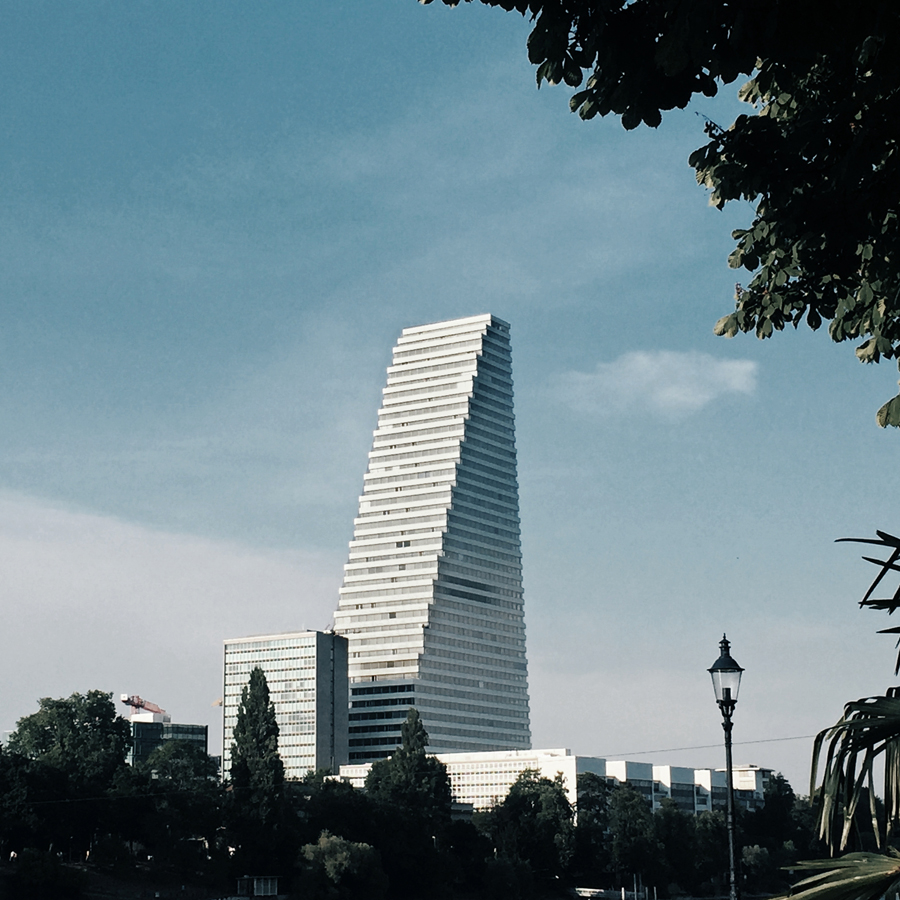 BBasel Switzerland Roche tower building 1 modern architecture tallest building continental Europe 