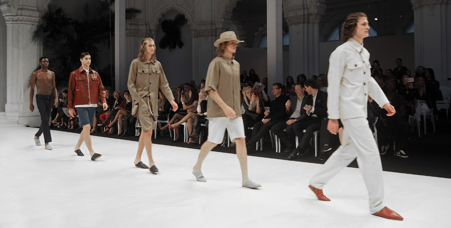 Budapest Fashion Week Central Europe MBFWCE ss18 Grandpa catwalk runway show