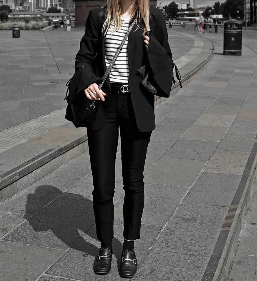 Loafers with cropped pants clearance