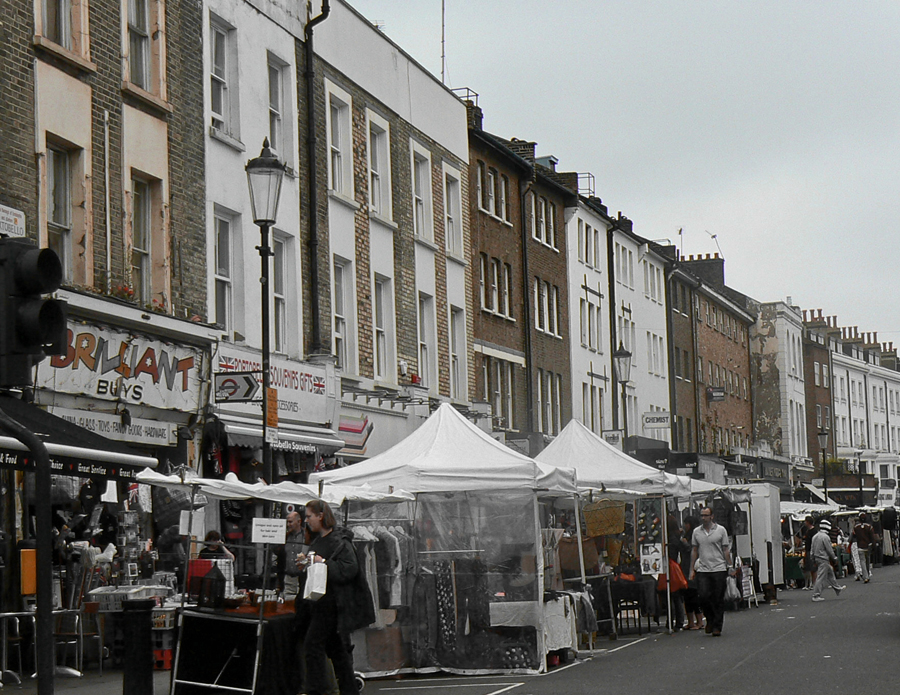 Notting Hill London Portobello market