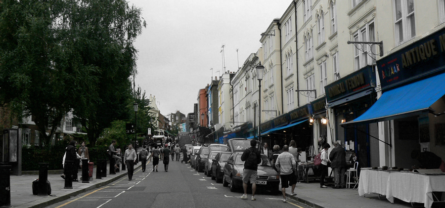 London Portobello market