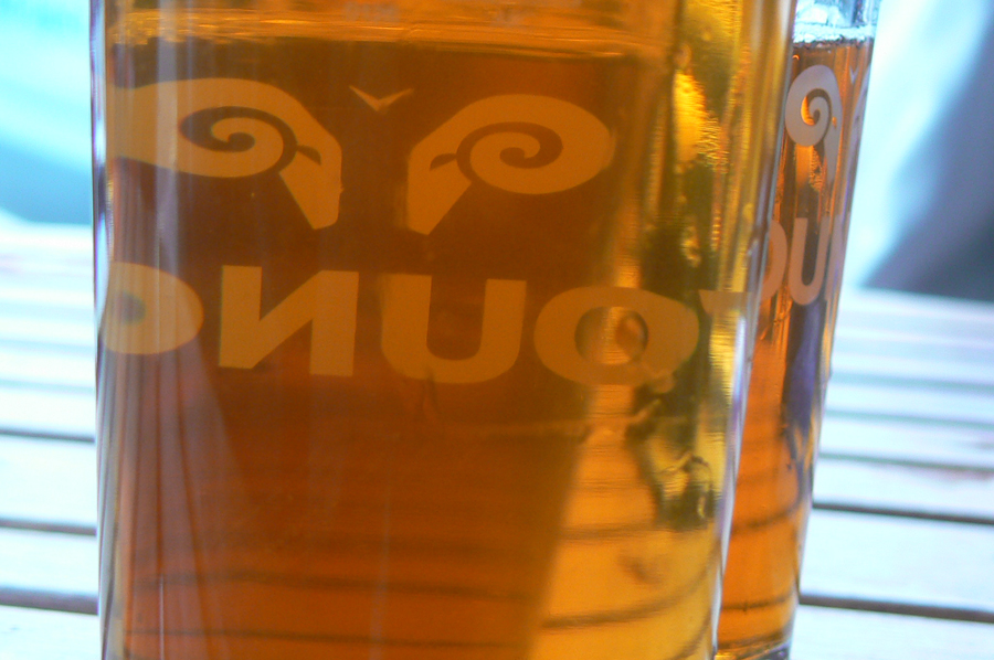 Young's ale glass