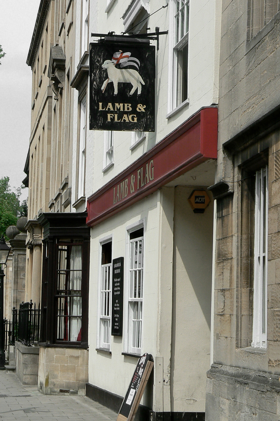 Oxford, Oxfordshire, UK, Lamb & Flag pub