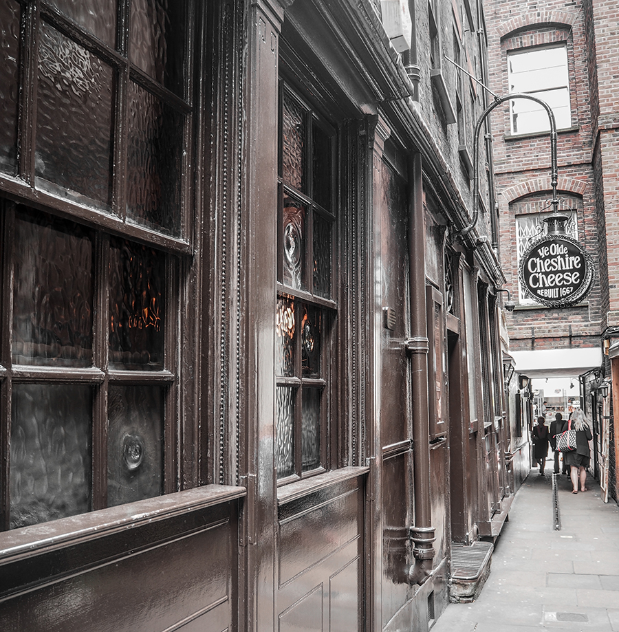 Ye Olde Chesire Cheese old London City pub